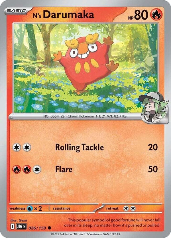 N's Darumaka - Pokémon