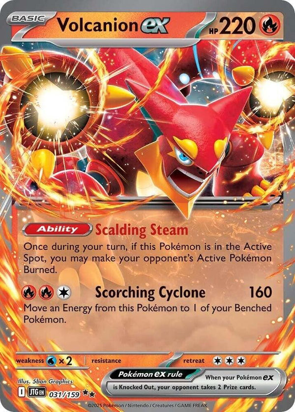Volcanion ex - 031/159 - Pokémon