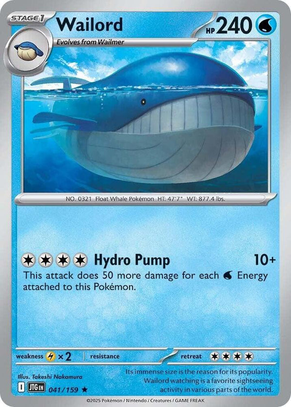 Wailord - 041/159 - Pokémon