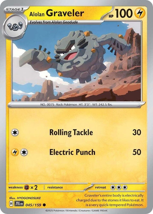 Alolan Graveler - Pokémon