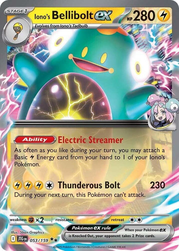 Iono's Bellibolt ex - 053/159 - Pokémon