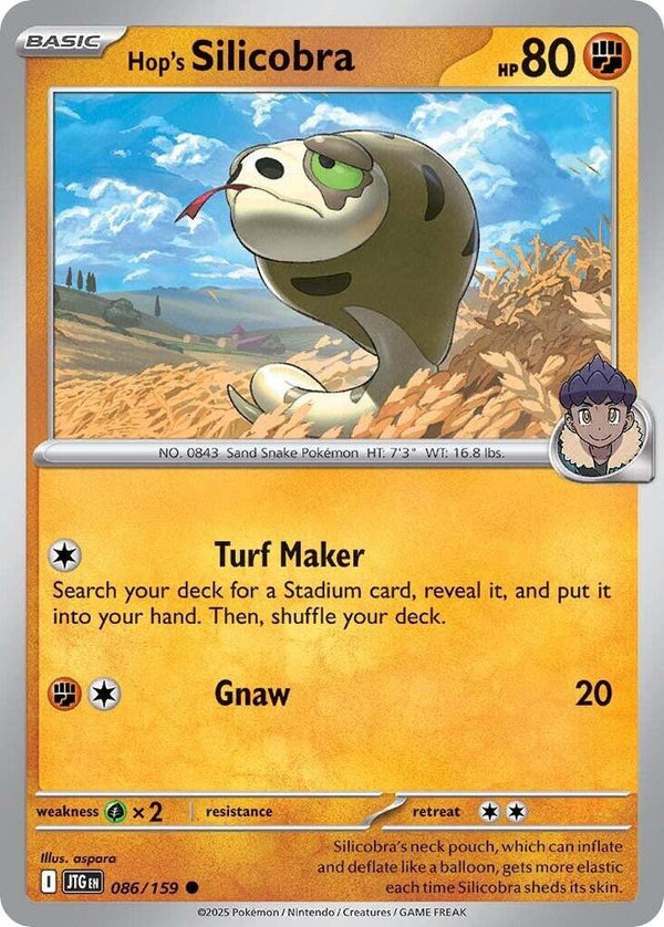 Hop's Silicobra - Pokémon