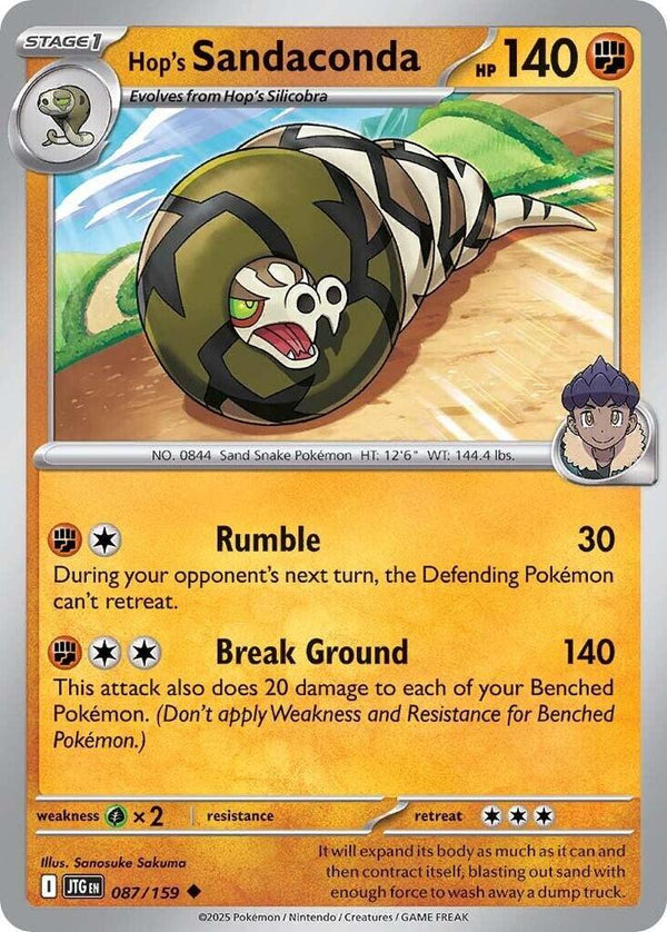 Hop's Sandaconda - Pokémon