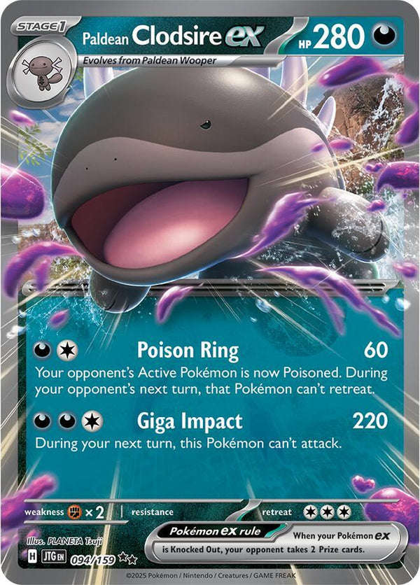 Paldean Clodsire ex - Pokémon