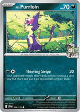 N's Purrloin - Pokémon