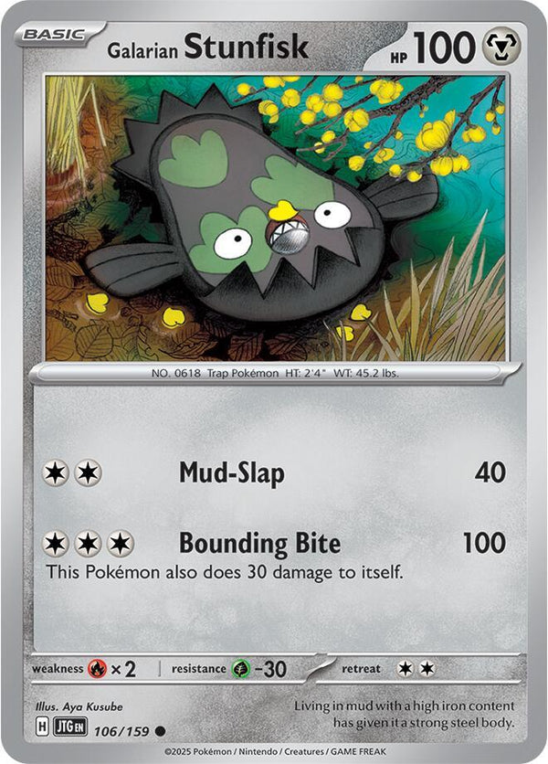 Galarian Stunfisk - Pokémon