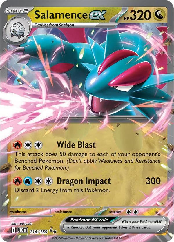 Salamence ex - 114/159 - Pokémon