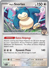 Hop's Snorlax - Pokémon