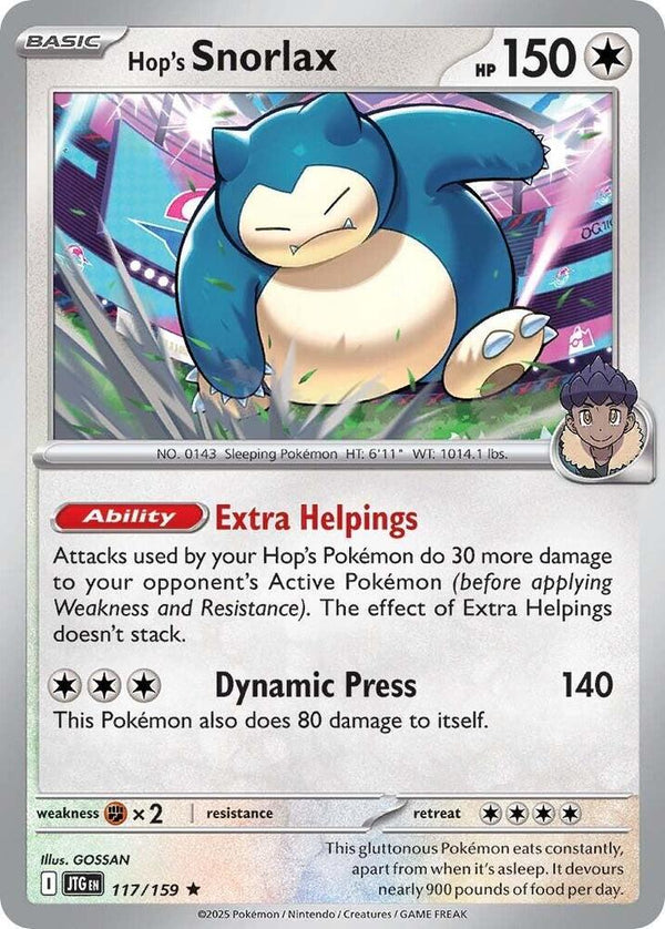 Hop's Snorlax - Pokémon