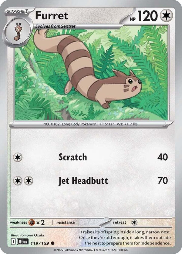 Furret - 119/159 - Pokémon