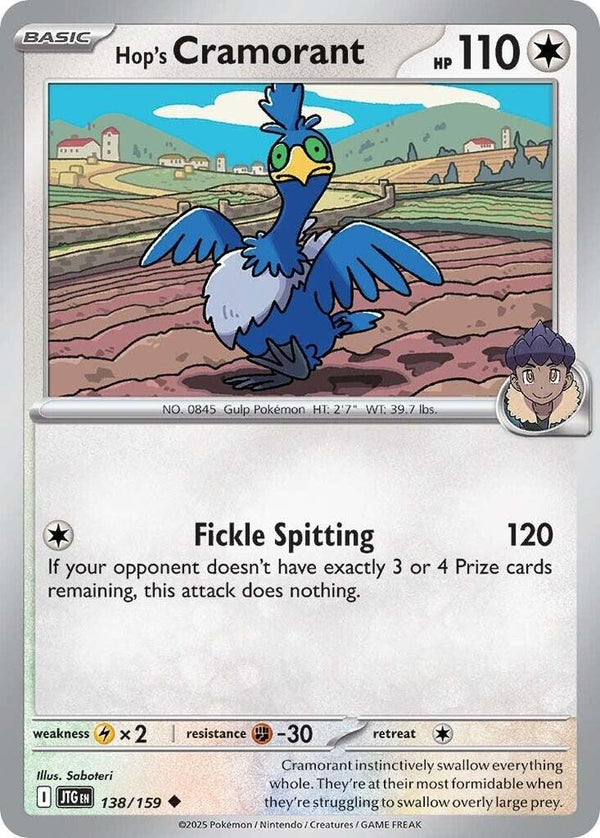 Hop's Cramorant - Pokémon