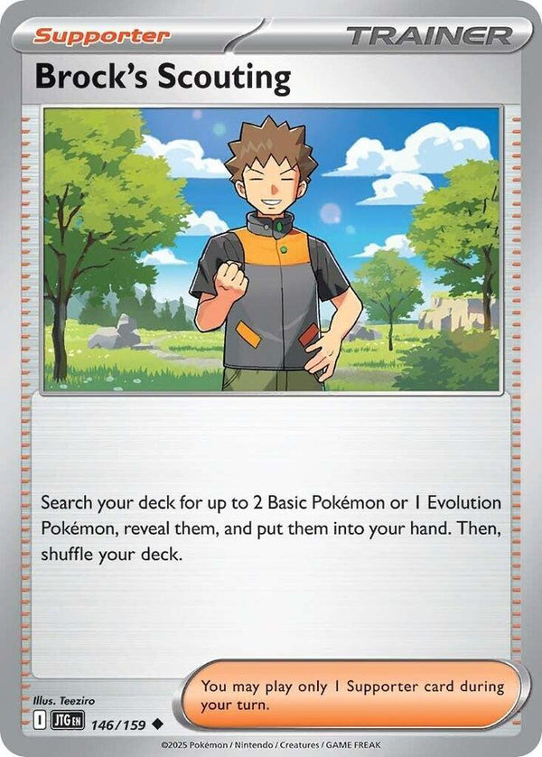 Brock's Scouting - 146/159 - Pokémon