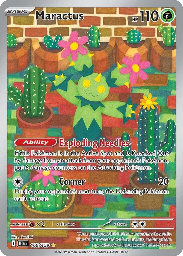 Maractus - 160/159 - Pokémon