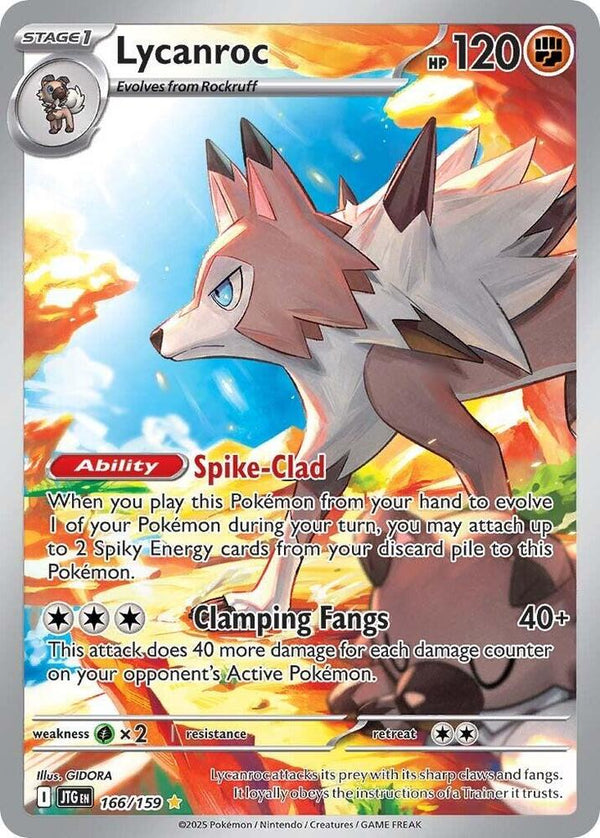Lycanroc - 166/159 - Pokémon
