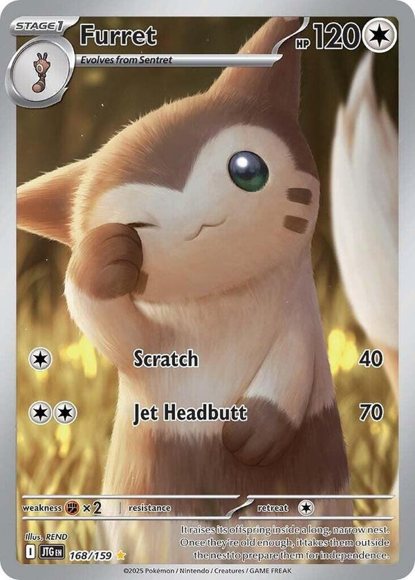 Furret - 168/159 - Pokémon