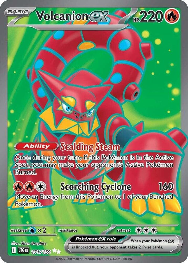Volcanion ex - 171/159 - Pokémon