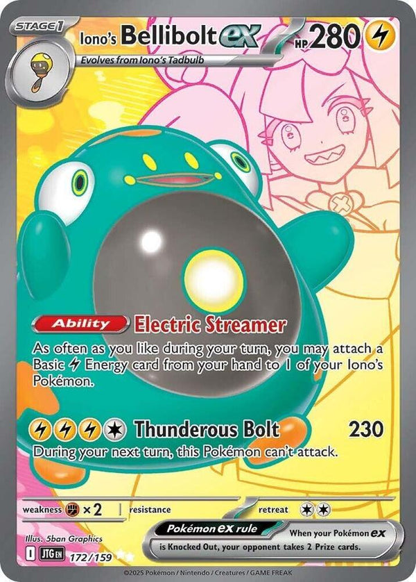 Iono's Bellibolt ex - 172/159 - Pokémon