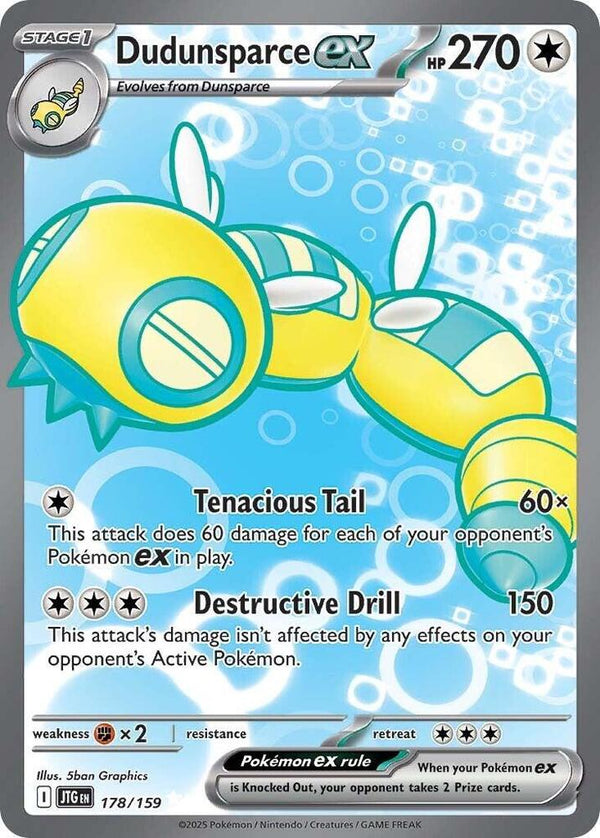 Dudunsparce ex - 178/159 - Pokémon