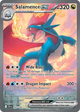 Salamence ex - 187/159 - Pokémon