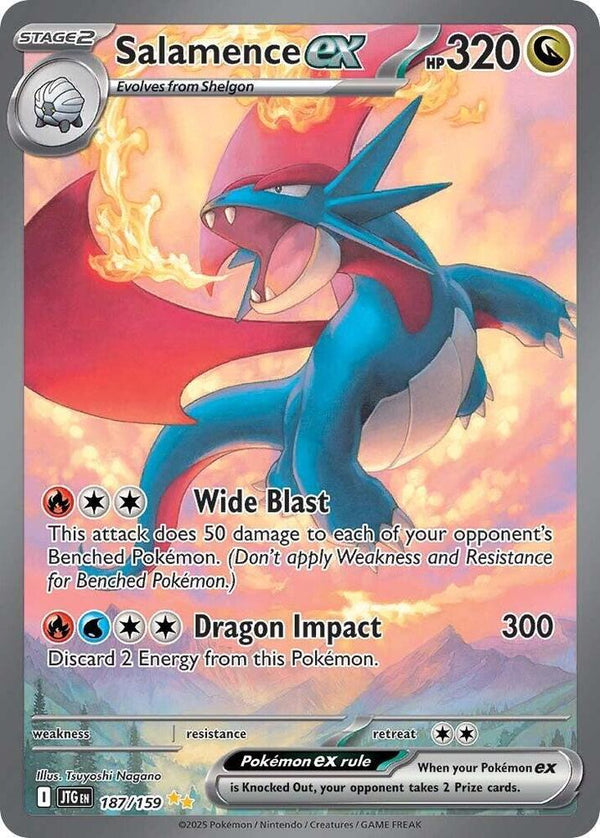 Salamence ex - 187/159 - Pokémon
