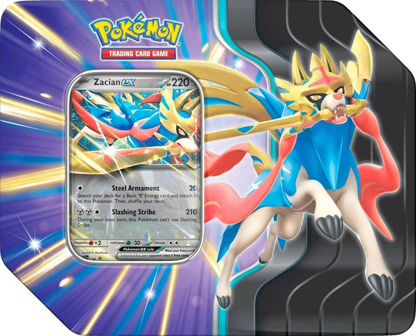 Slashing Legends Tin [Zacian ex] - Pokémon