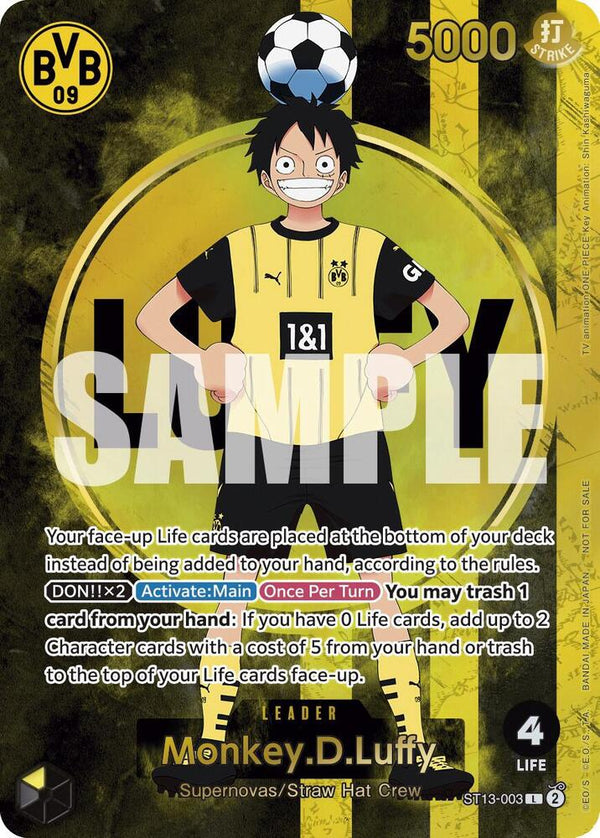 Monkey.D.Luffy (BVB x One Piece Campaign) - One Piece Card Game