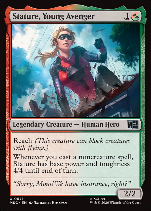 Stature, Young Avenger - Magic: The Gathering