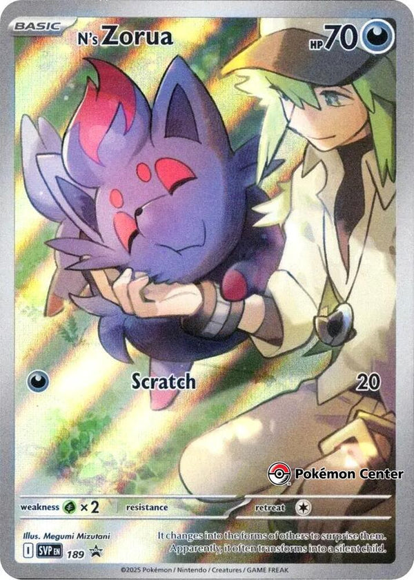 N's Zorua - 189 (Pokemon Center Exclusive) - Pokémon