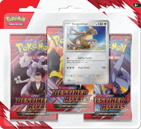 Destined Rivals 3 Pack Blister [Kangaskhan] - Pokémon