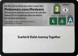 Code Card - Journey Together Booster Pack - Pokémon
