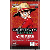 Carrying On His Will Booster Pack - One Piece Card Game