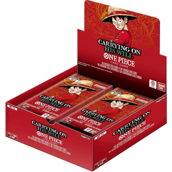 Carrying On His Will Booster Box - One Piece Card Game