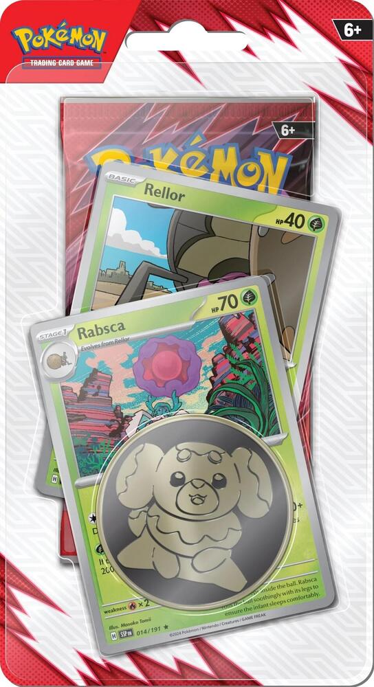 Destined Rivals Premium Checklane Blister [Rabsca] - Pokémon