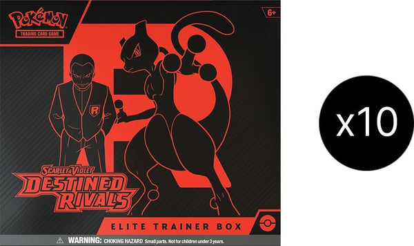 Destined Rivals Elite Trainer Box Case - Pokémon