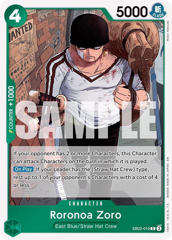 Roronoa Zoro - One Piece Card Game