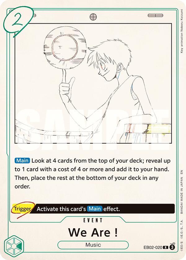 We Are! - One Piece Card Game