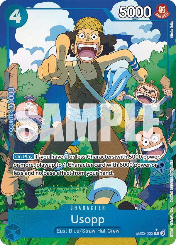 Usopp (Alternate Art) - One Piece Card Game