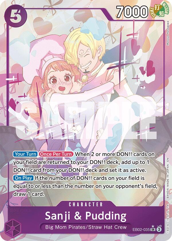 Sanji & Pudding (Alternate Art) - One Piece Card Game
