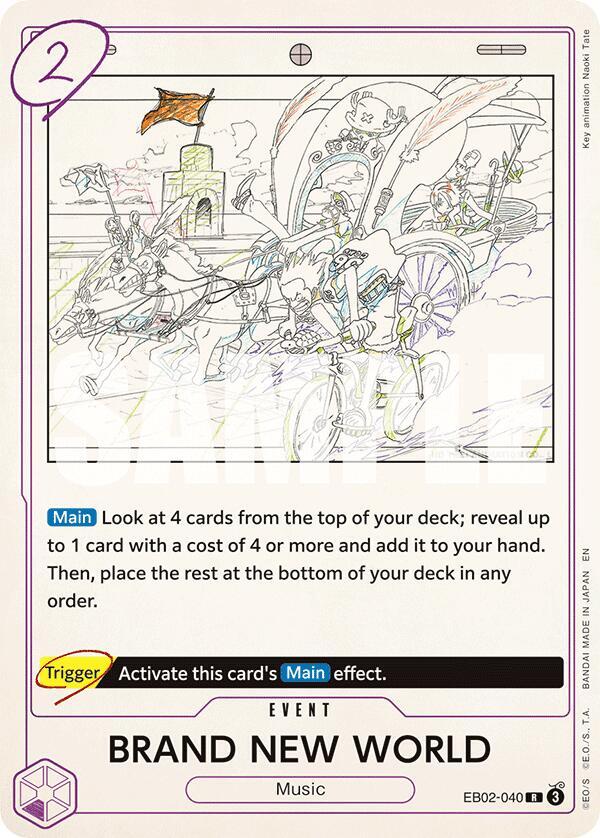 BRAND NEW WORLD - One Piece Card Game