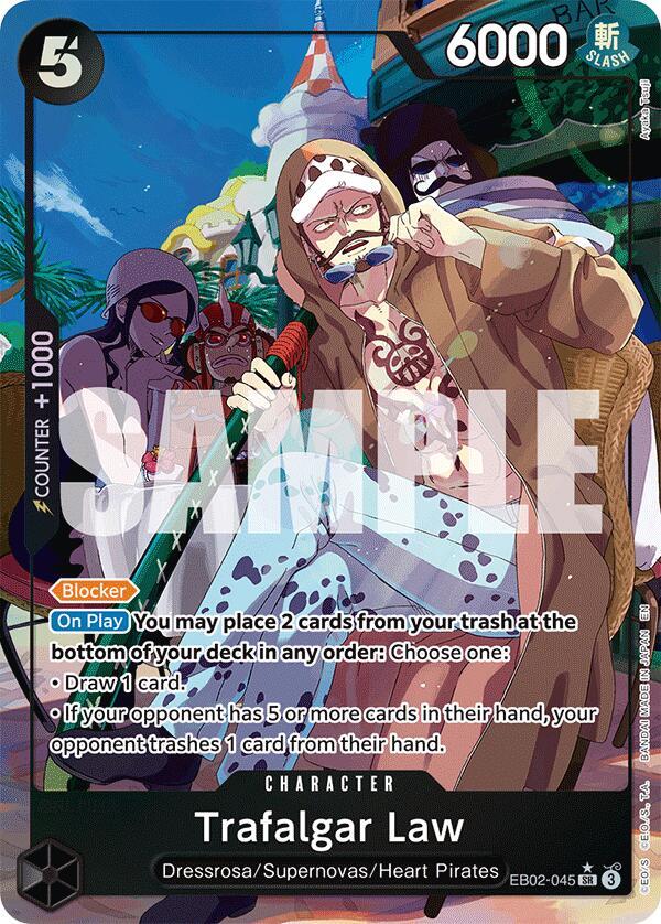 Trafalgar Law (Alternate Art) - One Piece Card Game