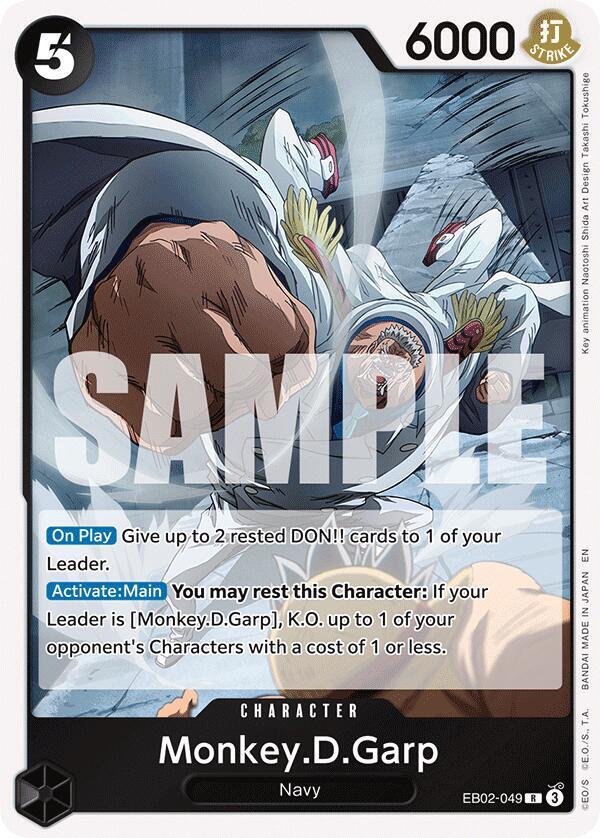 Monkey.D.Garp - One Piece Card Game