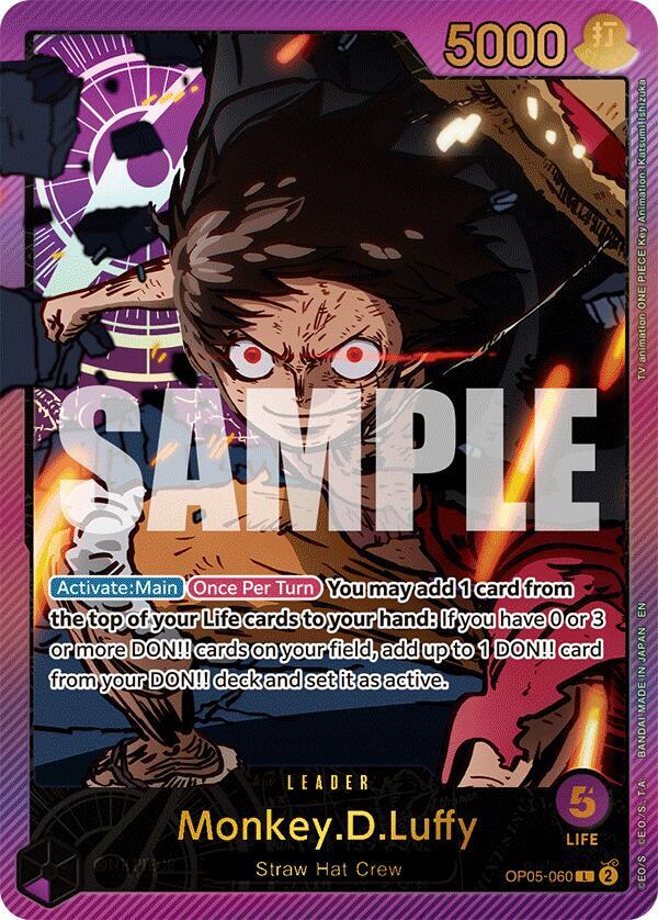 Monkey.D.Luffy (SP) - One Piece Card Game