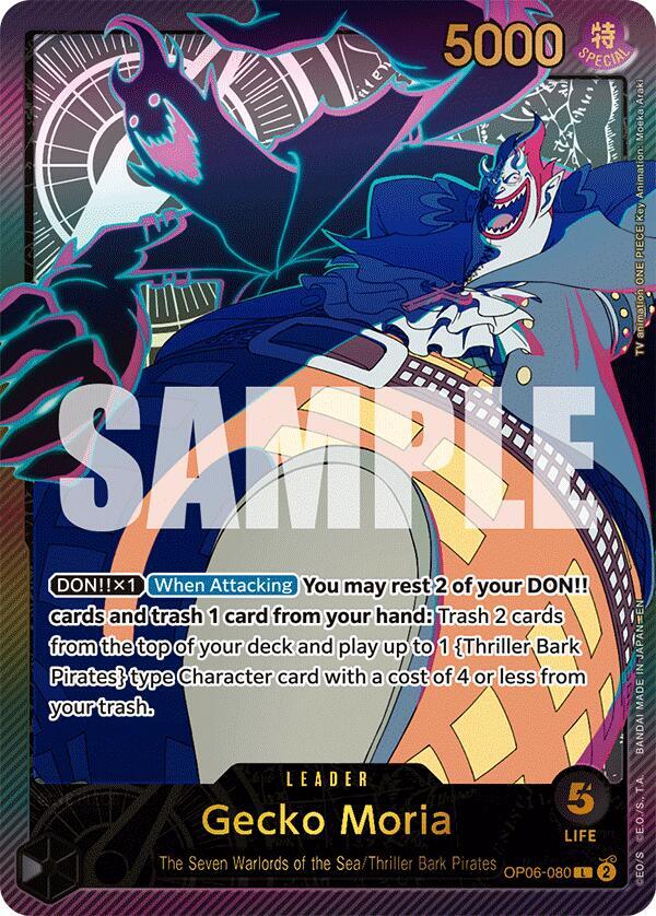 Gecko Moria (SP) - One Piece Card Game