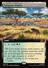 Sungrass Prairie (Extended Art) - Magic: The Gathering