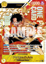 Portgas.D.Ace (Serial Numbered) - One Piece Card Game