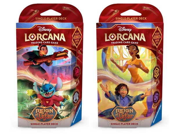 Disney Lorcana: Reign of Jafar Starter Deck [Set of 2] - Disney Lorcana