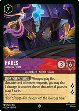 Hades - Ruthless Tyrant - Disney Lorcana