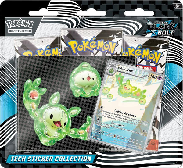 Black Bolt Tech Sticker Collection - Pokémon