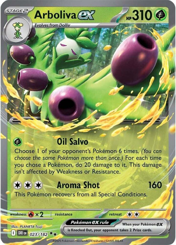 Arboliva ex - Pokémon