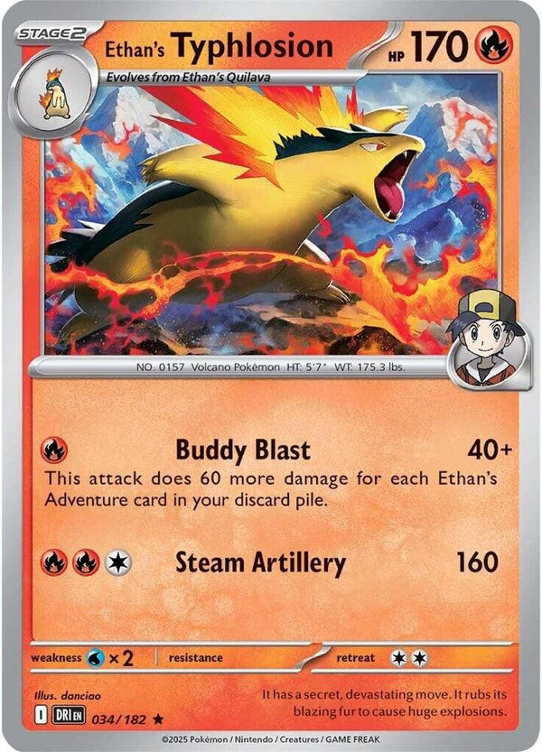 Ethan's Typhlosion - Pokémon